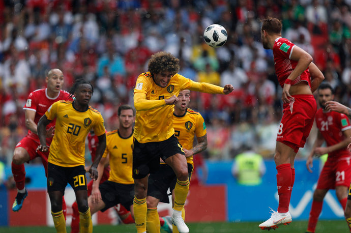  FIFA World Cup. MOSCOW.2018. Belgium-Tunisia