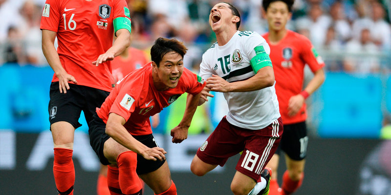 Мексика наносит Корее второе поражение на ЧМ. Голы и лучшие моменты