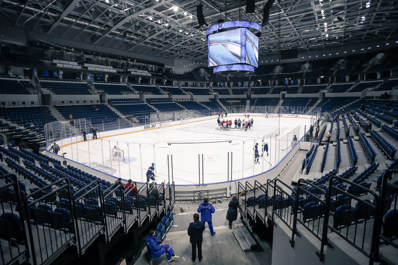Новая ледовая арена «Динамо» готова. Смотрите сами
