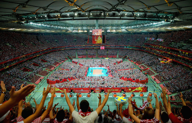 Чемпионат мира по волейболу загибается без России. На открытие турнира пришёл 1% фанатов