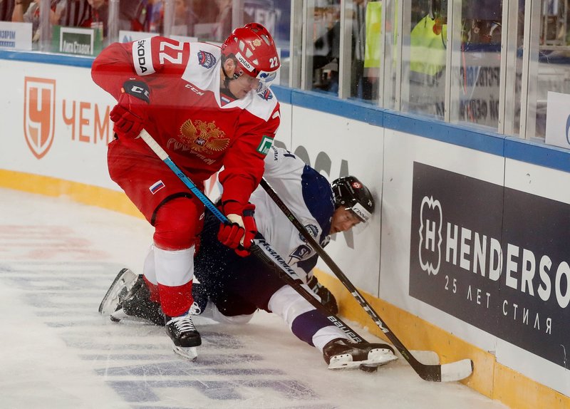 Россия вновь обыграла Финляндию на «Газпром Арене». Праздник хоккея создали болельщики, но не команды