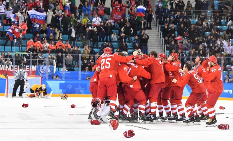 На какой олимпиаде россия заняла первое место