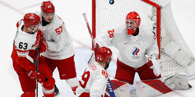 Хоккей. Россия — Дания. Наша команда снова победила благодаря вратарю. Как это было