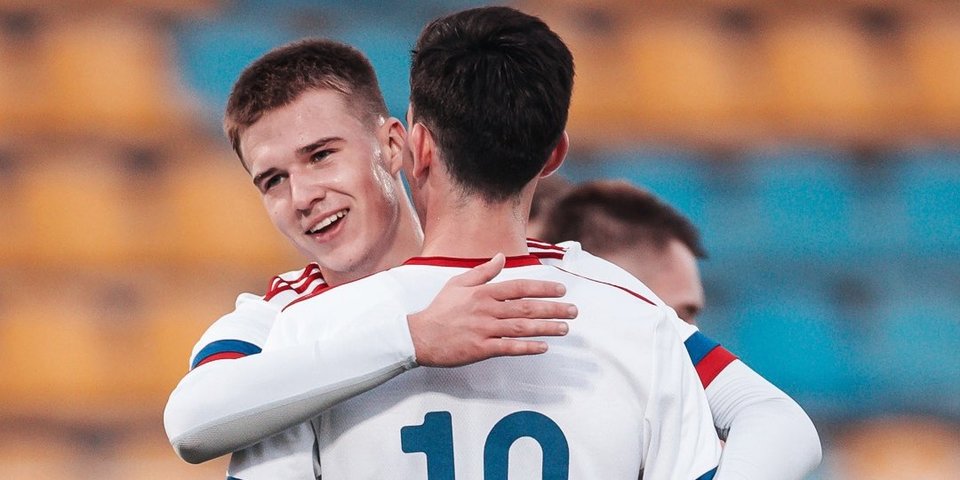 Футболисты молодежной сборной России разгромили Белоруссию в товарищеском матче