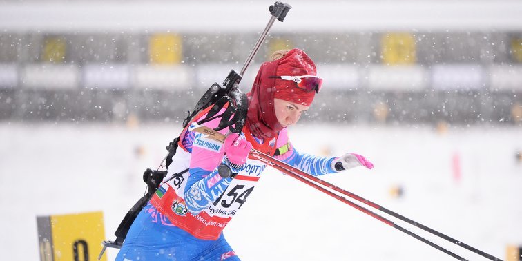 Сливко выиграла индивидуальную гонку на Кубке России по биатлону