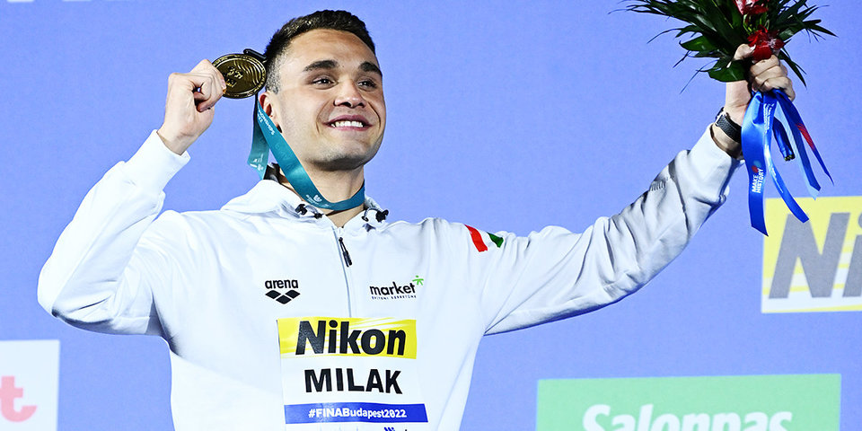 Милак с рекордом мира выиграл золото ЧМ на дистанции 200 м баттерфляем