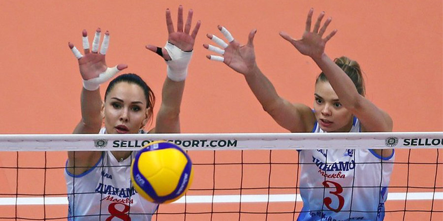 Московское «Динамо» одержало восьмую победу подряд в женской Суперлиге, обыграв «Тулицу»