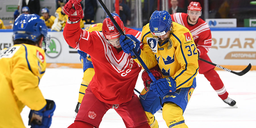 Сборная России по хоккею обыграла шведов и одержала вторую победу на домашнем этапе Евротура