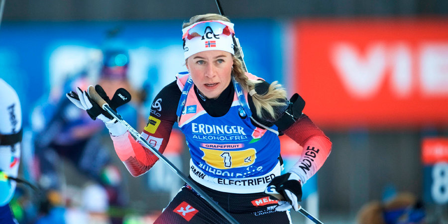 Сборная Норвегии выиграла женскую эстафету в Хохфильцене, россиянки стали восьмыми