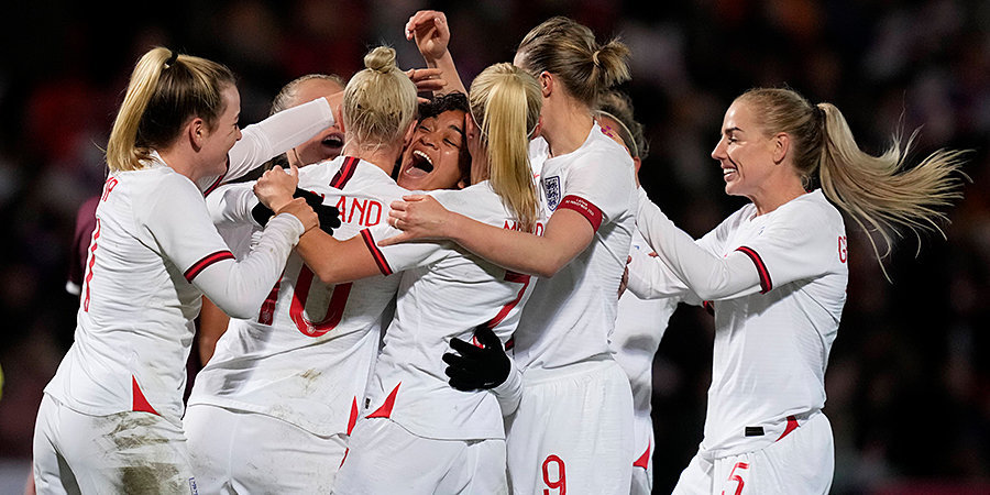 Английские футболистки забили 20 мячей в ворота Латвии, установив рекорд европейской квалификации ЧМ