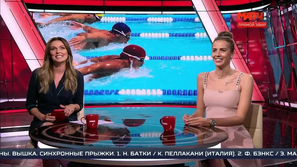 Ольга петрикова ведущая матч в купальнике