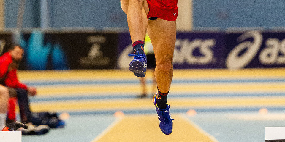 Ожгибесов стал победителем в прыжках в длину в рамках «Недели легкой атлетики»