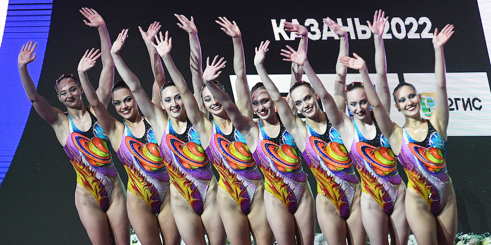 Сборная России по синхронному плаванию выиграла золото в произвольной программе на «Играх дружбы»