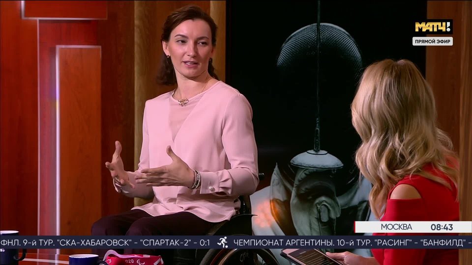 «Все на Матч!»: гость студии - Людмила Васильева, бронзовый призер Паралимпиады Токио-2020