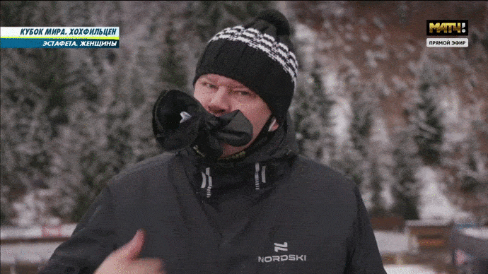 Губерниев пожевал варежку в прямом эфире «Матч ТВ» (видео)