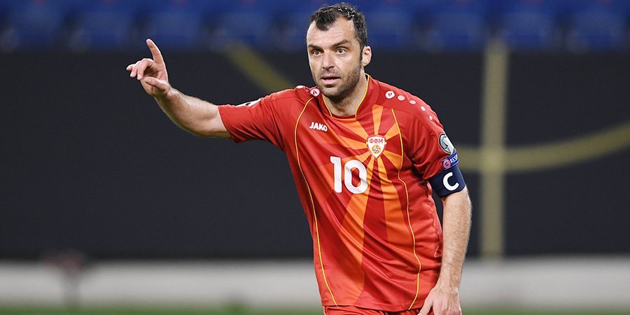 37-летний Пандев выйдет в старте Северной Македонии на матч с Австрией