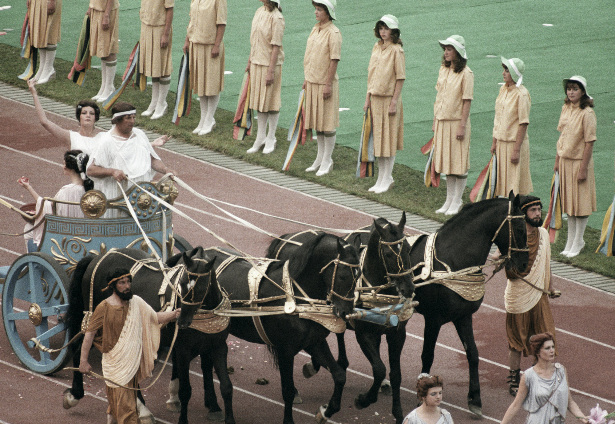 открытие олимпиады 1980 года в москве