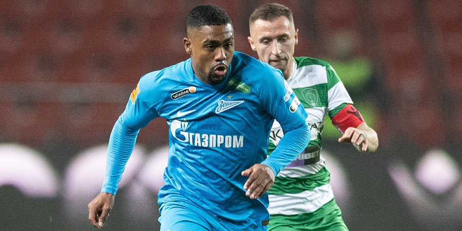 «Зенит» одержал выездную победу над «Ахматом» в РПЛ