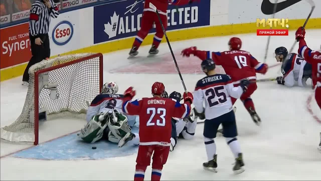 Россия (U-20) - Словакия (U-20). 1:0. Денис Гурьянов