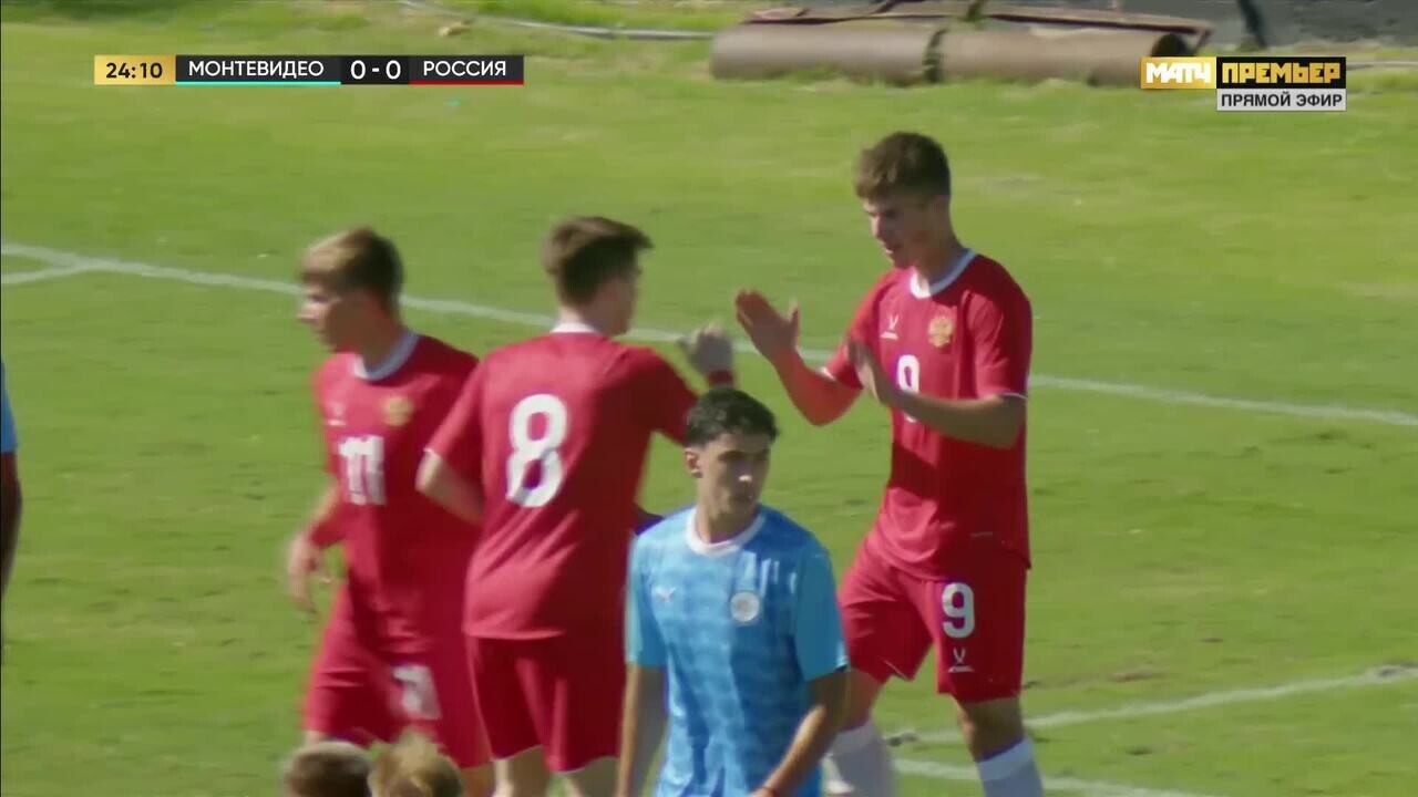 Россия (U-21) - Монтевидео Сити Торке (U-21). 1:0. Гол Александра Чупаева  (видео). Товарищеский матч. Футбол