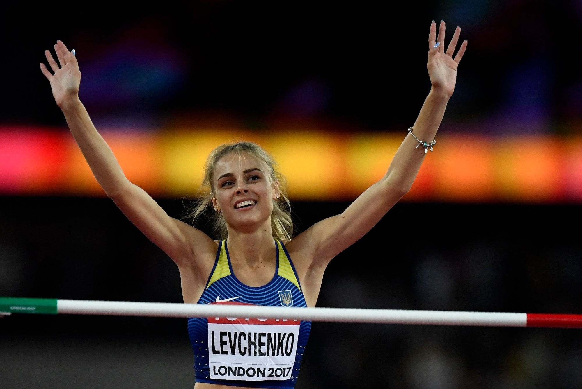 Юлия Левченко из Украины впервые в карьере преодолела высоту 2,01 и стала с...