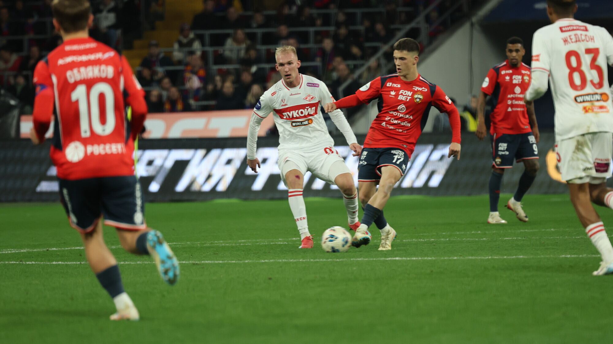 «Спартак» в дерби оказался сильнее ЦСКА