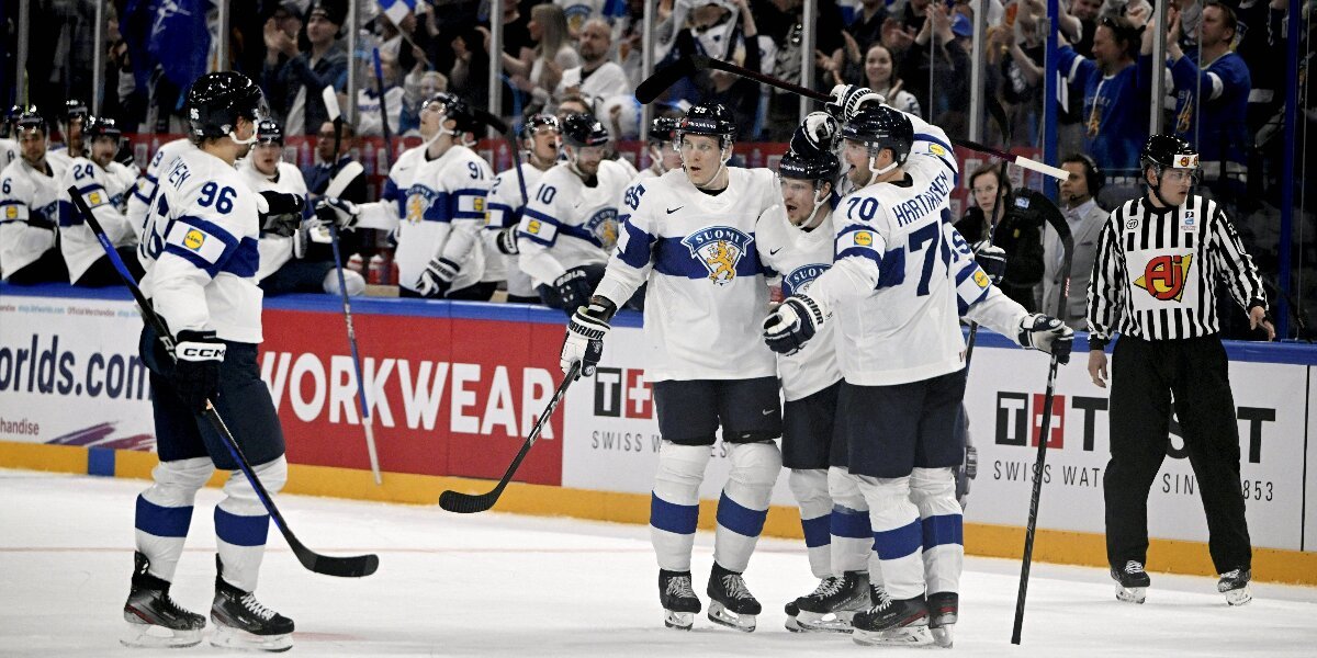 Сборные Финляндии и Словакии одержали первые победы на чемпионате мира-2023 по хоккею0