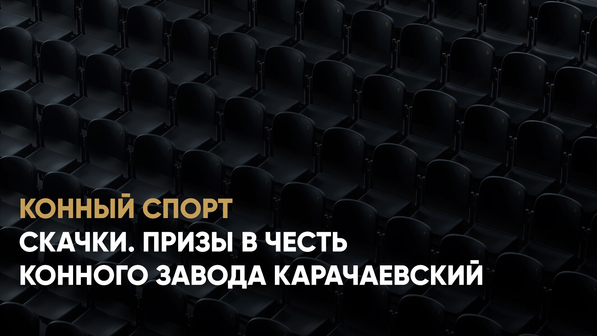 Скачки. Призы в честь конного завода Карачаевский