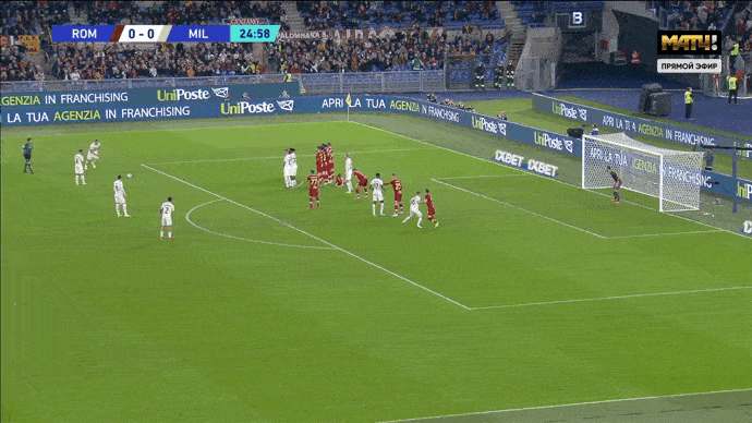 Ибра покорил Рим: забил со штрафного «Роме» свой 400-й гол в чемпионатах и заработал пенальти Ибра покорил Рим: забил со штрафного «Роме» свой 400-й гол в чемпионатах и заработал пенальти