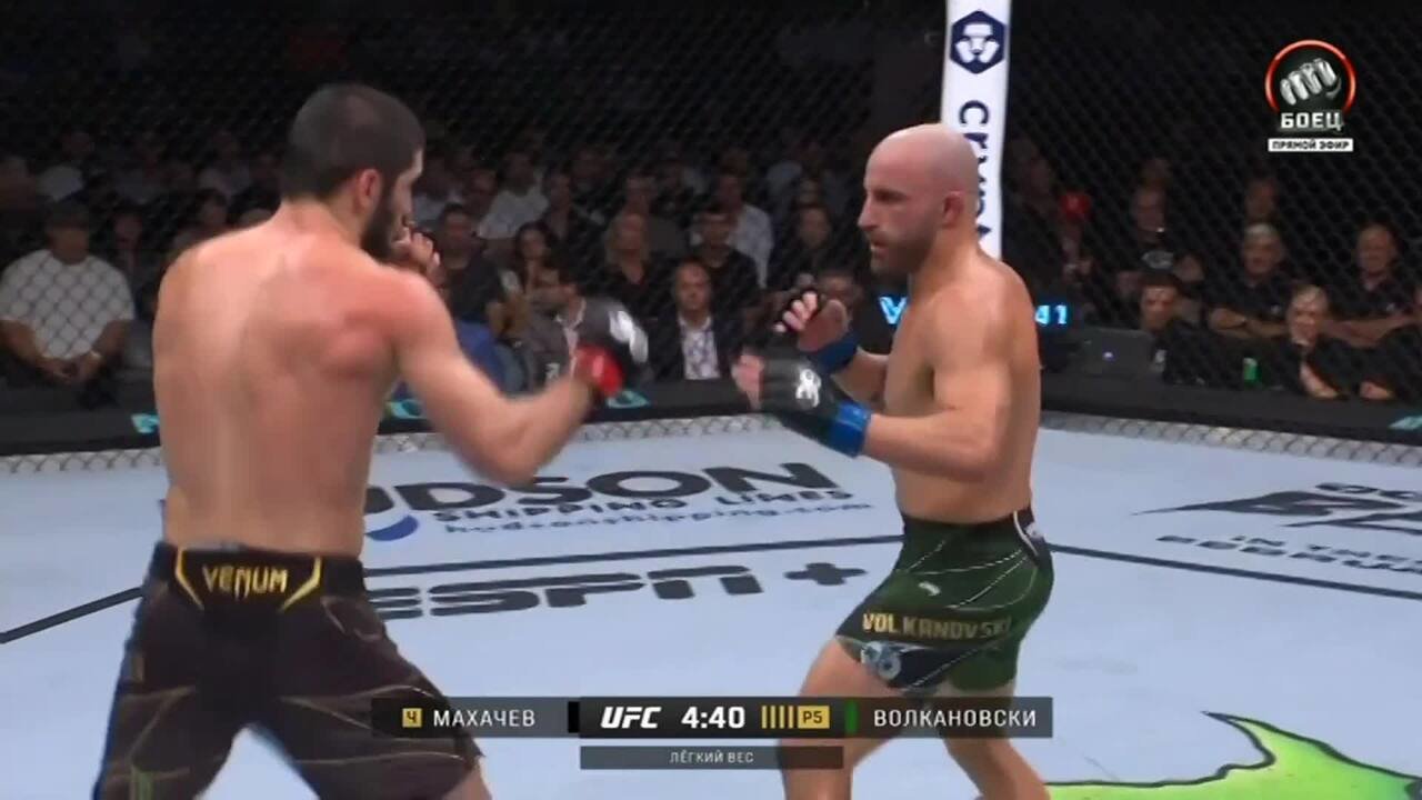 Самые яркие удары UFC 284 (видео)