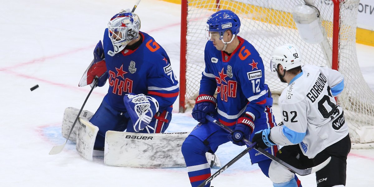 Минское «Динамо» выиграло первый матч серии против СКА в плей-офф КХЛ