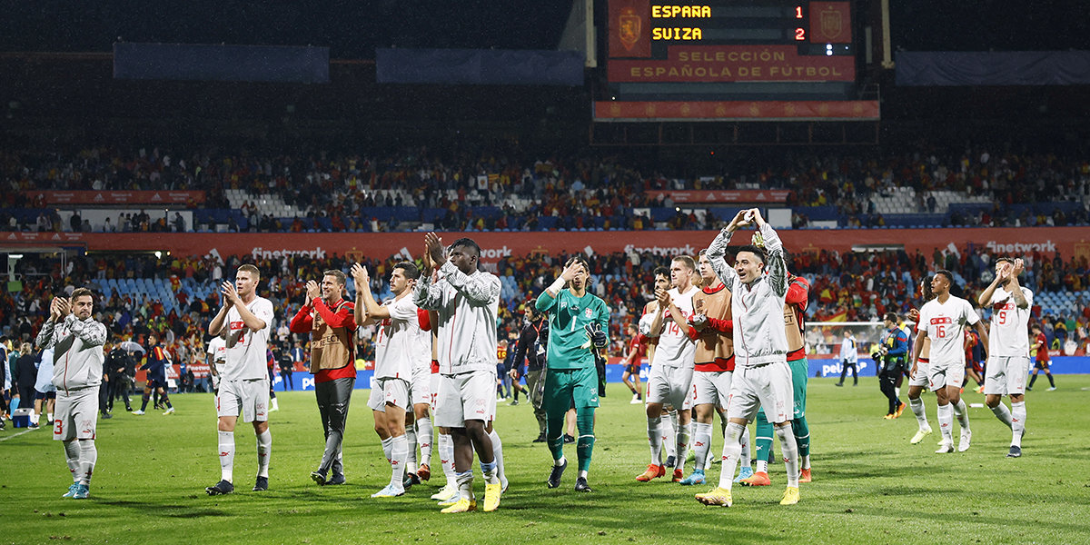 Сборная Испании проиграла команде Швейцарии в матче Лиги наций, португальцы разгромили чехов