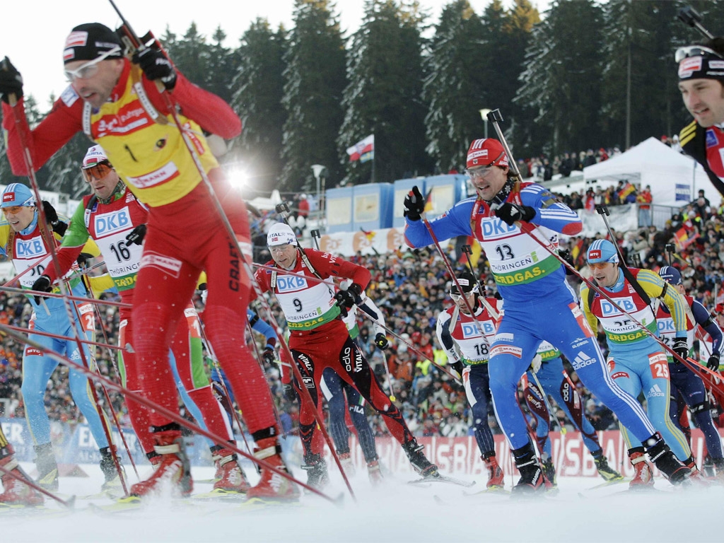 Масстарт лыжи мужчины сегодня. Биатлон Оберхоф. Биатлонисты России мужчины. ЧМ Оберхоф спринт мужчины.
