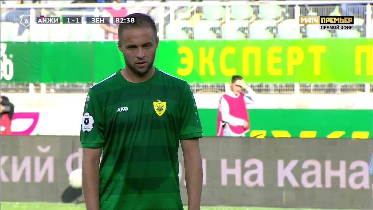 Анжи – Зенит. 2:1. Владислав Кулик