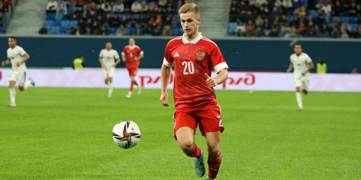 Сергей Пиняев стал самым молодым автором гола в истории сборной России по футболу