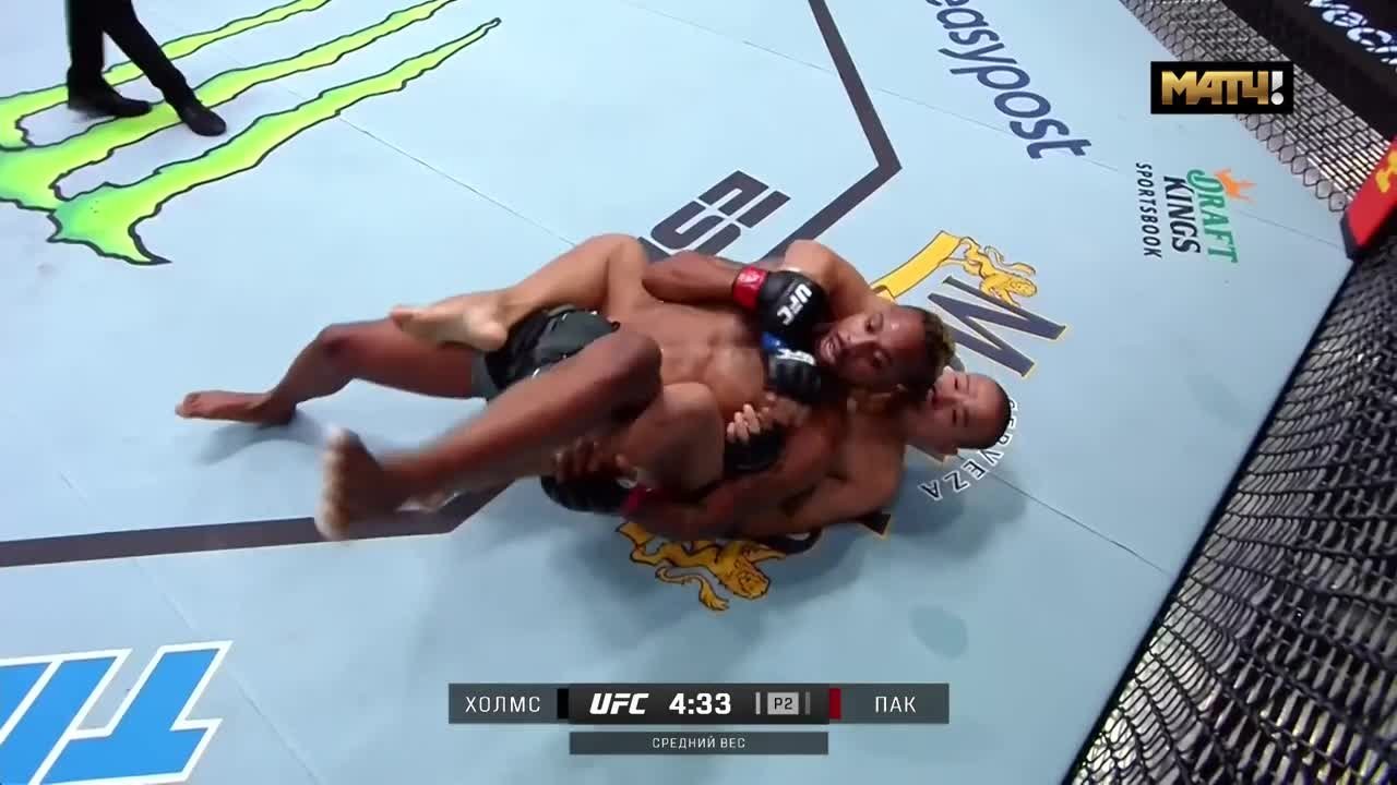 Самые яркие броски UFC Fight Night (видео)