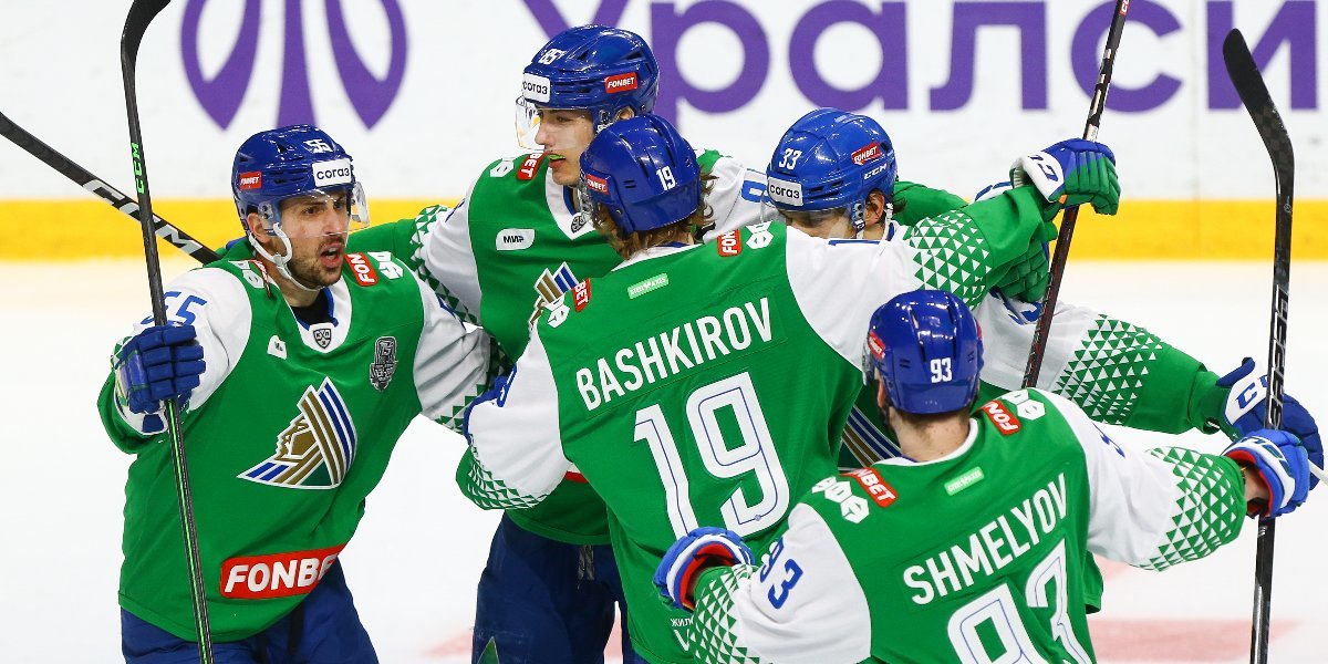 «Салават Юлаев» победил «Адмирал» и сравнял счет в серии первого раунда плей-офф КХЛ