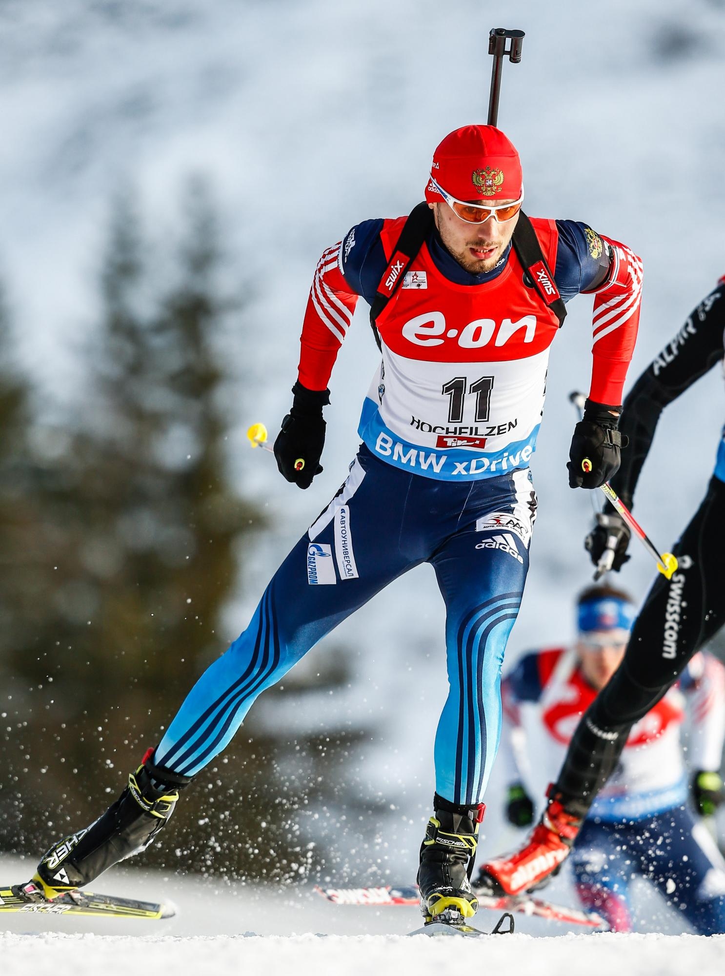 Три лыжных спортсмена. Шипулин 2024 биатлонист.