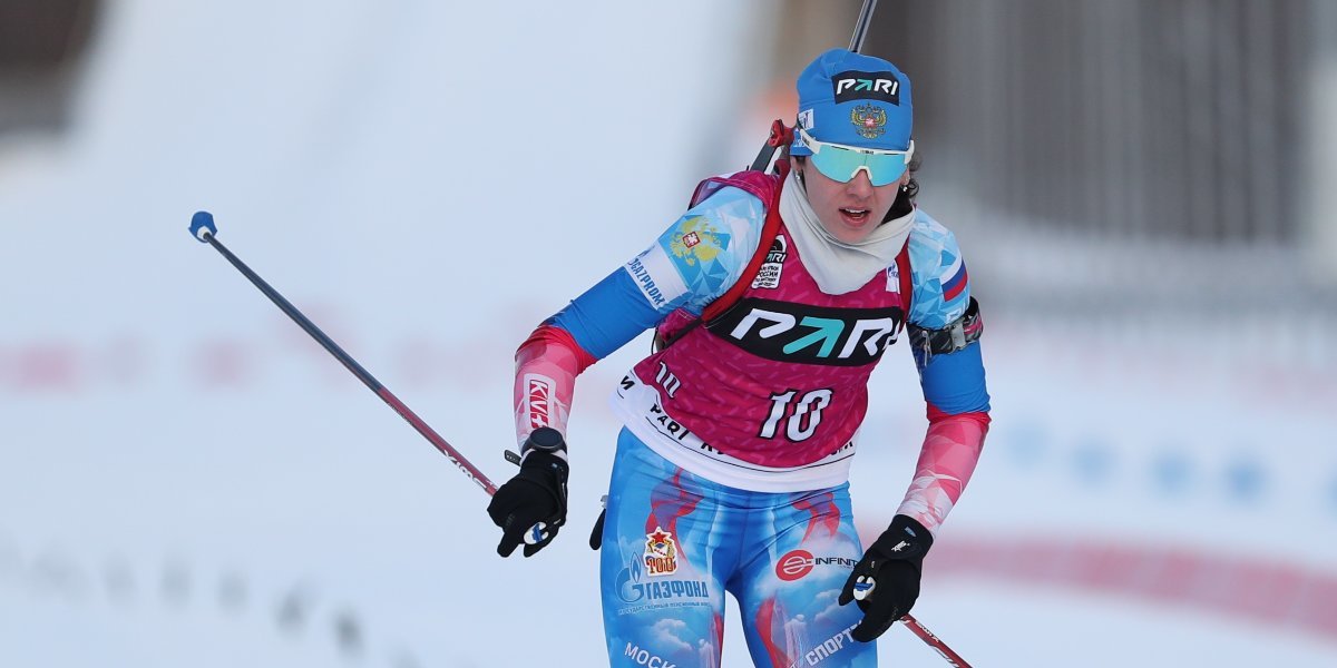 Биатлонистка Гореева победила в индивидуальной гонке на этапе Кубка России в Уфе0