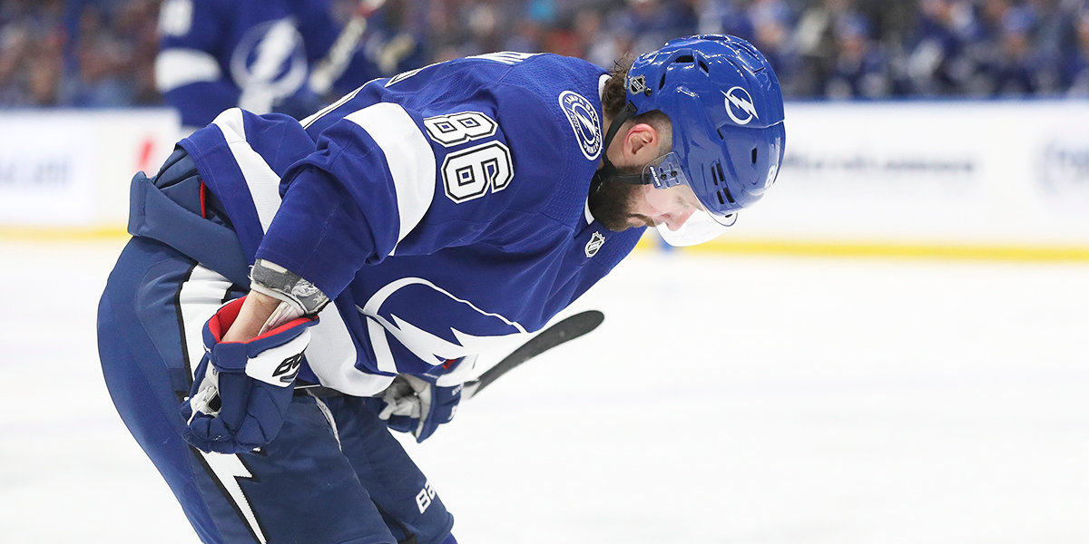 Кучеров вышел на третье место по голам в плей-офф НХЛ среди российских хоккеистов
