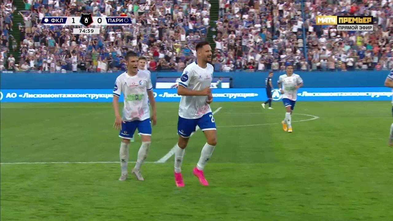 Факел - Пари НН. 1:0. Гол Евгения Маркова (видео). МИР Российская  Премьер-Лига. Футбол