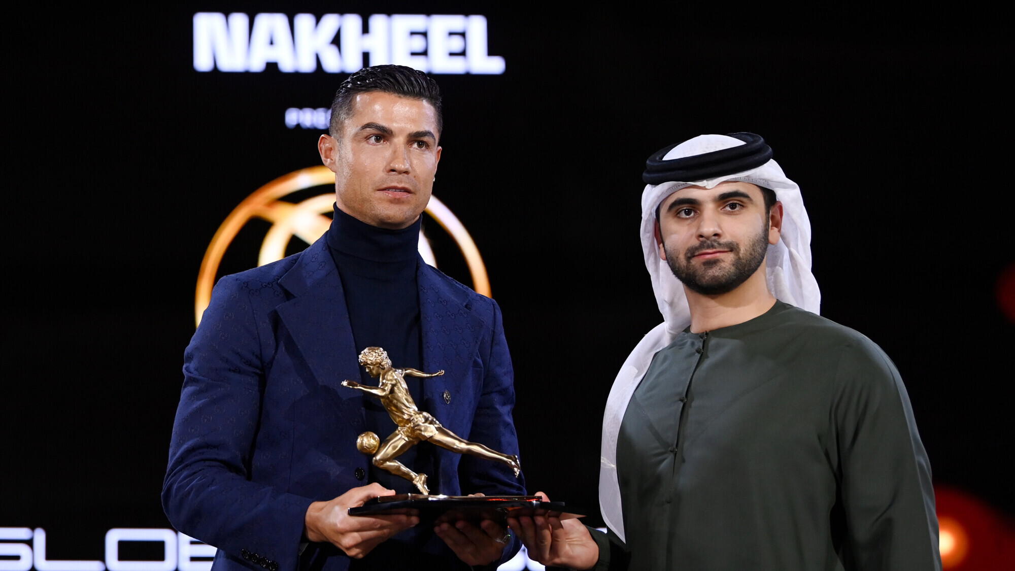 Роналду признали лучшим футболистом Ближнего Востока на премии Globe Soccer Awards