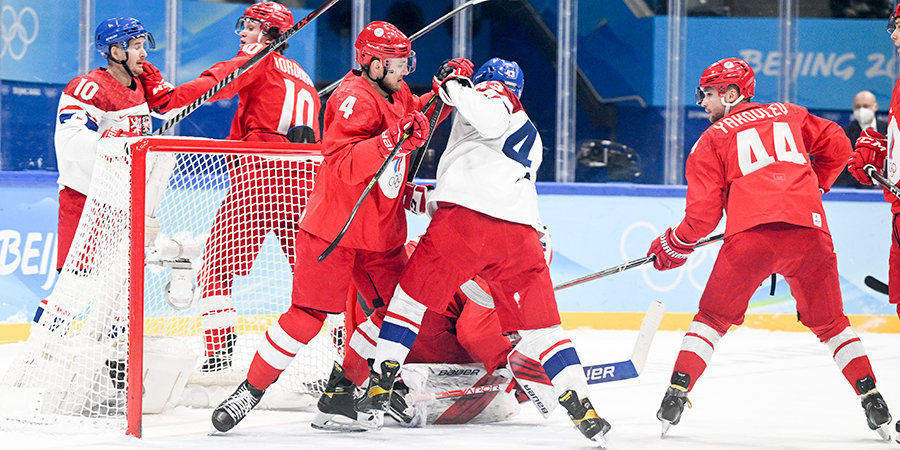 Российские хоккеисты проиграли Чехии в овертайме матча с 11 голами на Олимпиаде