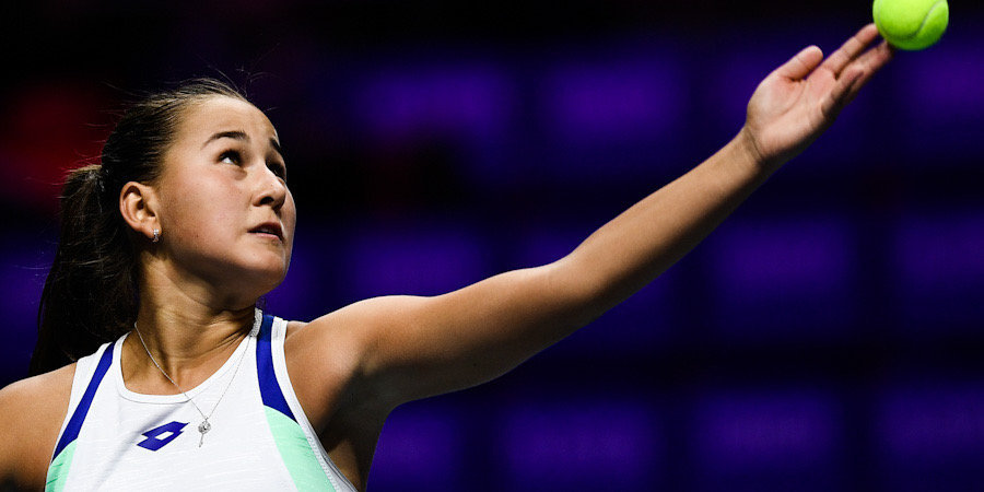 Теннисистка Рахимова проиграла в полуфинале турнира в Колумбии