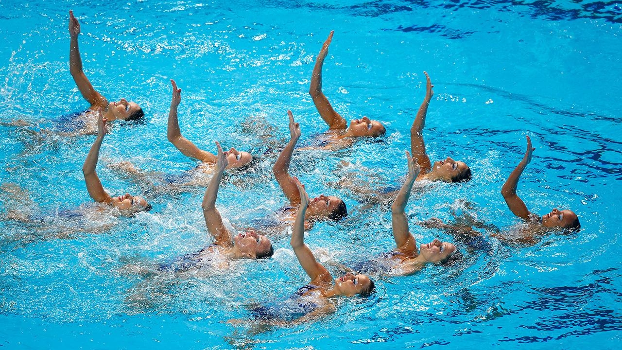 плавание спортсменки
