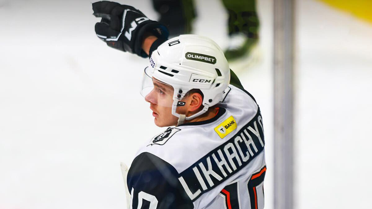 Дубль Лихачева помог «Амуру» обыграть «Салават Юлаев» в матче КХЛ