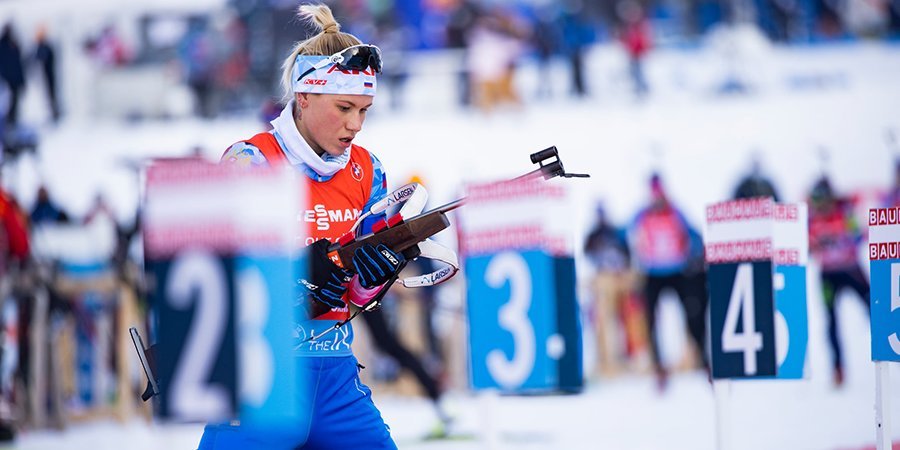 Российские биатлонистки пропустили тренировку на олимпийском стадионе в понедельник