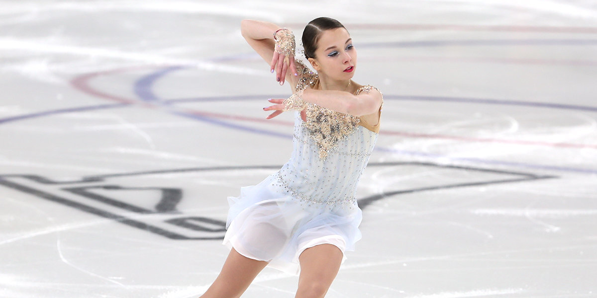 Группа тренера Пановой начала занятия на катке «Вдохновение»