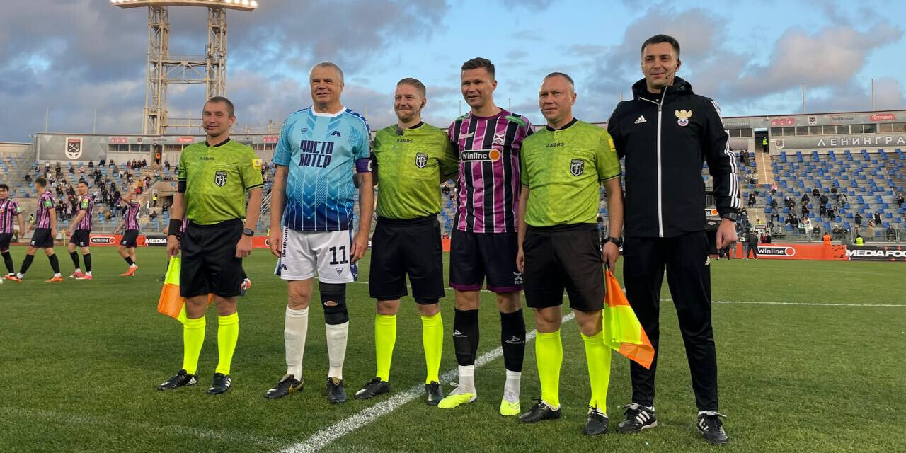 Председатель правления «Зенита» Медведев остался доволен своей игрой за «Чисто Питер»