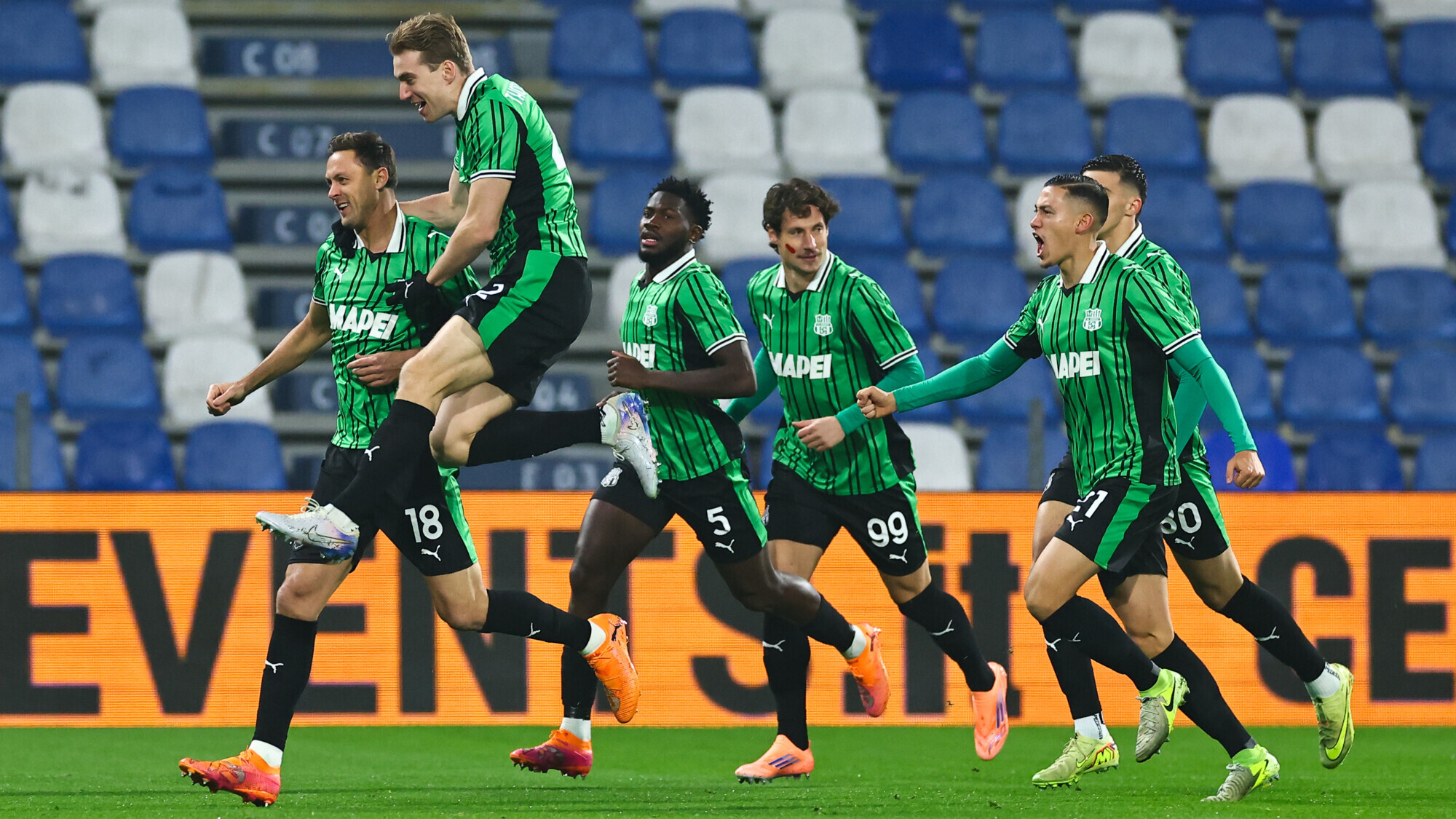 «Сассуоло» сыграл вничью с «Пизой» в матче чемпионата Италии